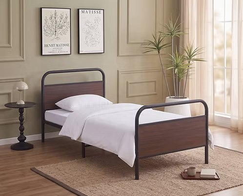 Forgewood Industrial Platform Bed Collection