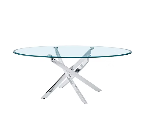 Luxe Prism Glass Coffee Table Collection