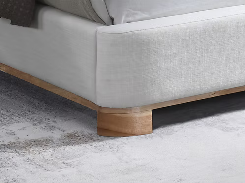 Aspen Ivory Platform Bed