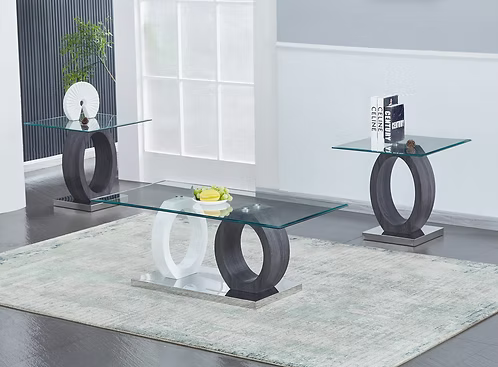 Eclipse Duo Glass Coffee Table Collection
