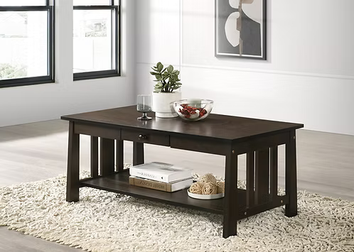 The Meridian Espresso Coffee Table