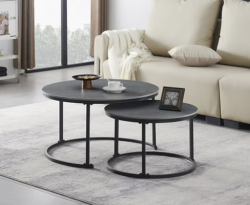 Aria Nest Armani Grey Coffee Table Collection
