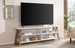 Harbor X White & Natural TV Stand