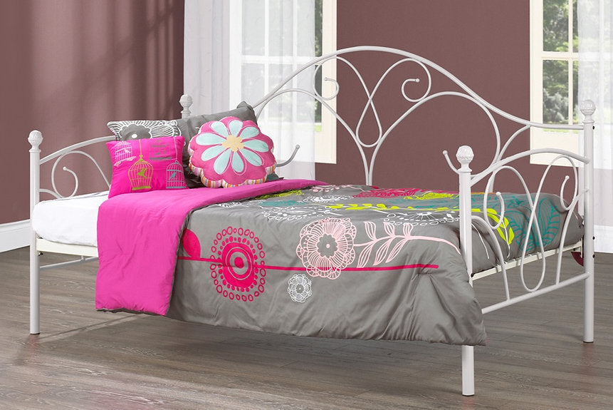 312 White Metal Day Bed