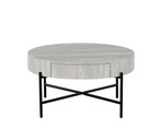 Verona Travertine Storage Coffee Table