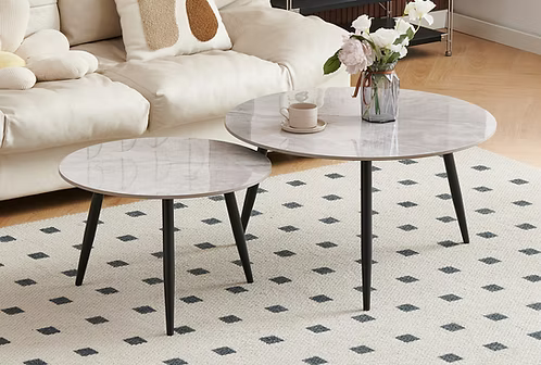Luna Nest Armani Grey Coffee Table Collection