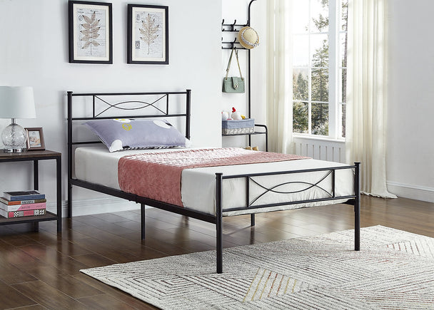 Nyla Metal Bed - Furniture Depot