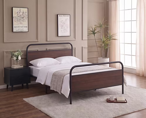 Forgewood Industrial Platform Bed Collection