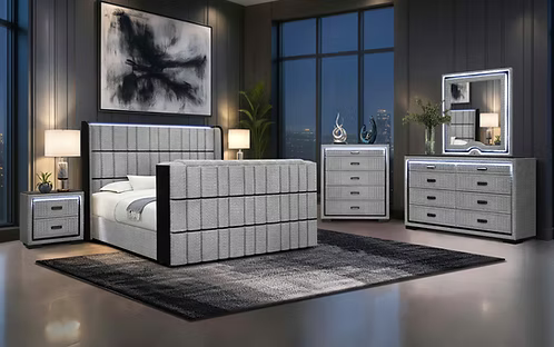 Isabella Bedroom Collection – Grey