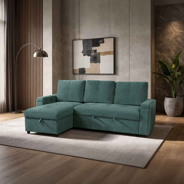 Breeze - Sleeper Sofa - Green