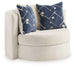 Padova - Swivel Accent Chair - Ivory