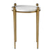 Nahunta - Accent Table - Antique Brass