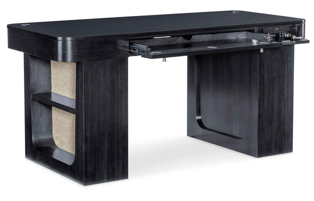 Kenzo - Adjustable-Height Desk - Black