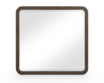 Morino - Oak Veneer And Solid Wood Mirror - Brown