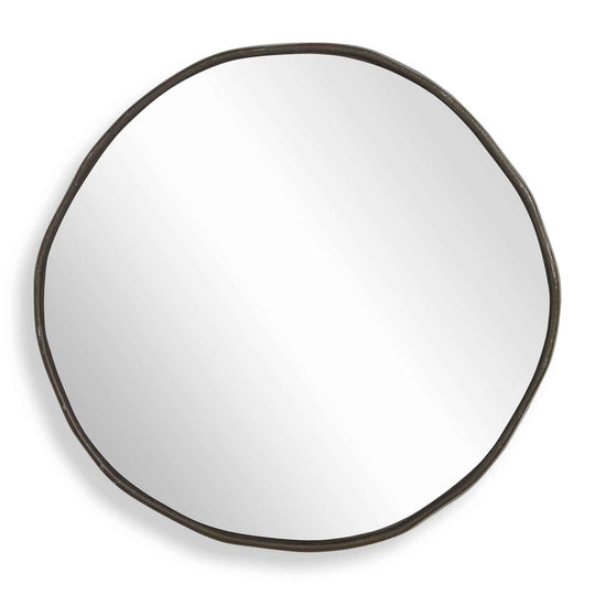 Lowen - Round Mirror - Bronze