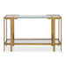 Kendrick - Glass Console Table - Gold