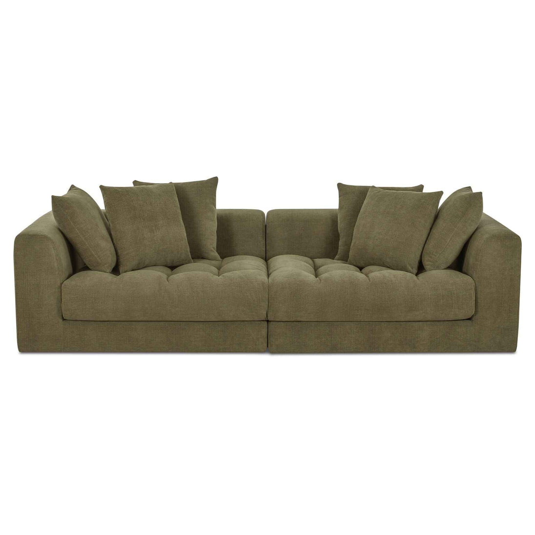 Davie - Modular Sofa - Olive
