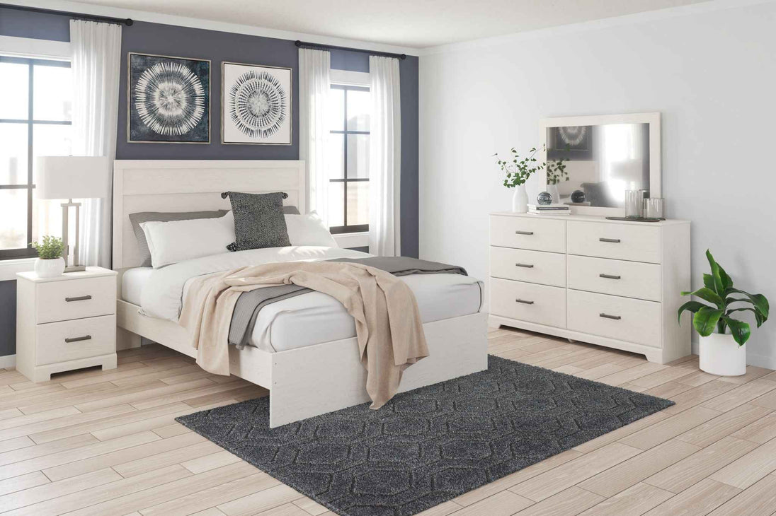 Stelsie - Dresser, Mirror - White