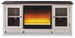 Dorrinson - TV Stand With Fireplace Insert