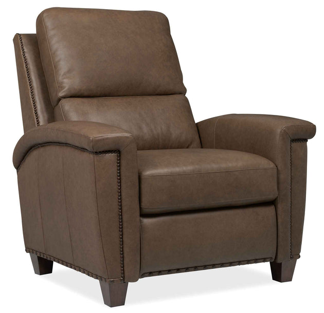 MS - Julian Zero Gravity Power Recliner with Power Headrest - Dark Brown