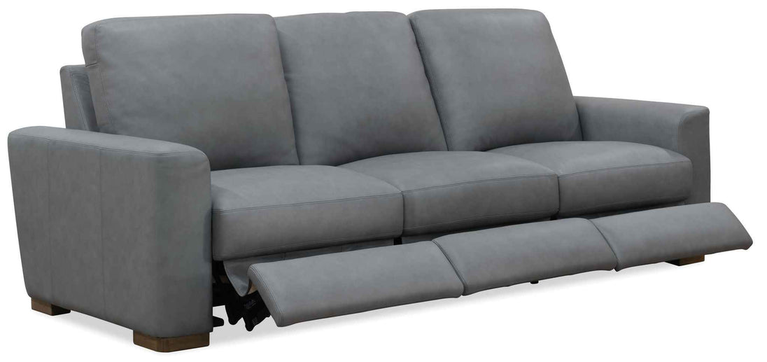 MS - Optimus Three Seat Power Sofa - Dark Gray