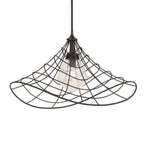 Whirlwind - 1 Light Indoor-Outdoor Pendant - Dark Bronze