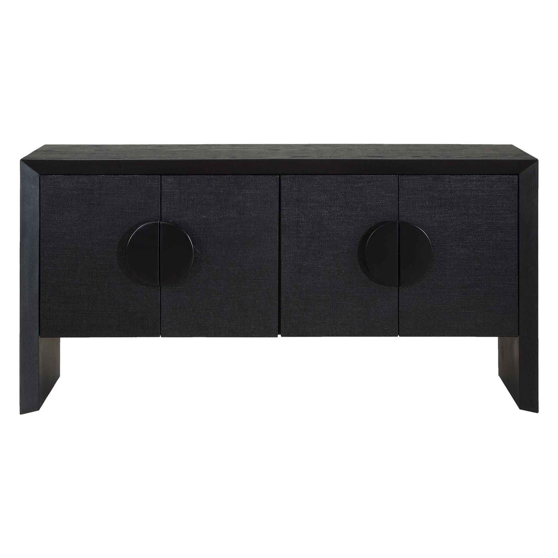 Williams - 4 Door Cabinet - Black
