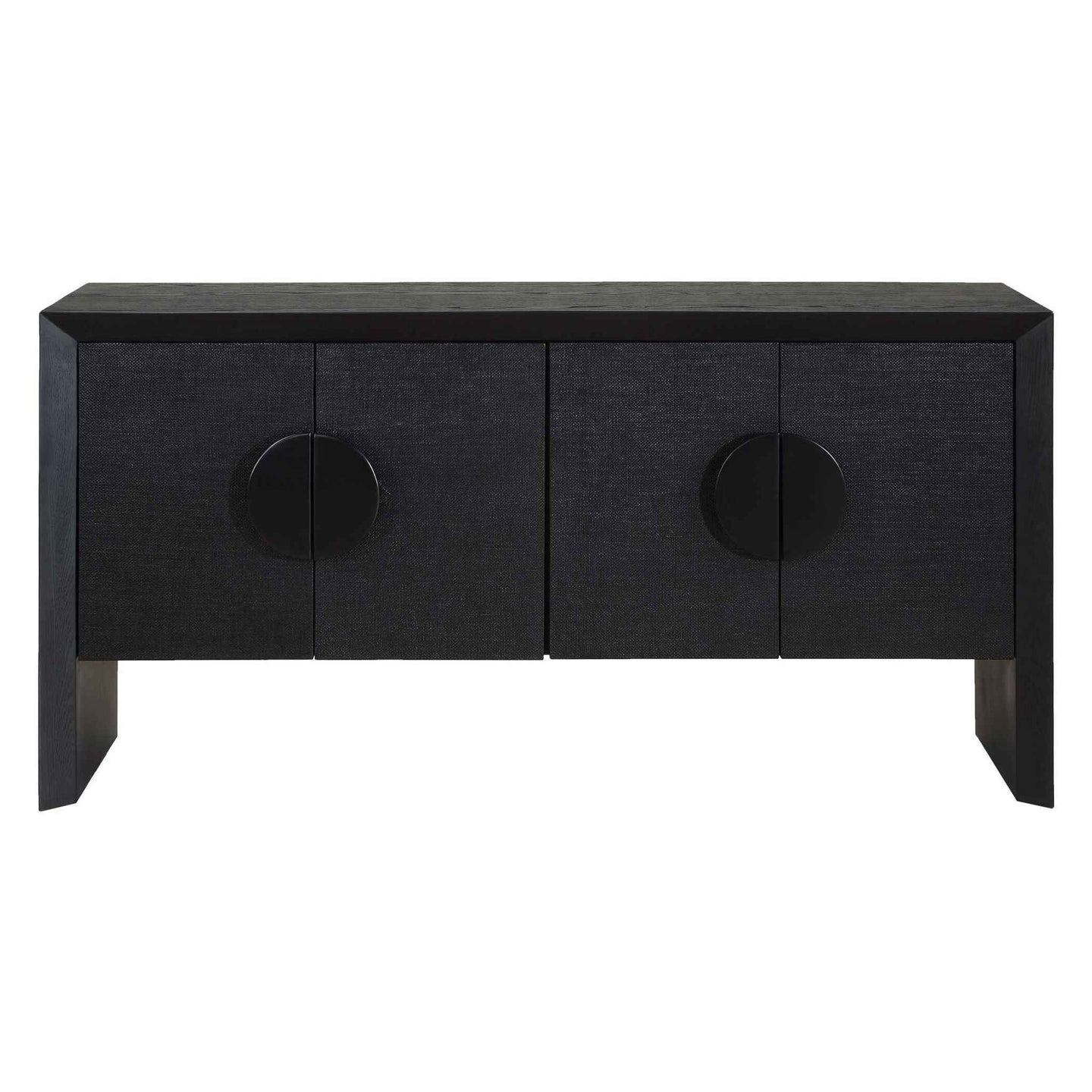 Williams - 4 Door Cabinet - Black