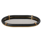 Cyprus - Oval Tray - Black