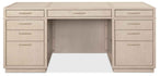 Marlowe - Executive Desk - Polished Limestone