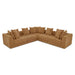 Davie - Classic L Modular Sectional - Golden Yellow