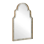 Brayden - Antique Arch Mirror - Plated Antique Brass
