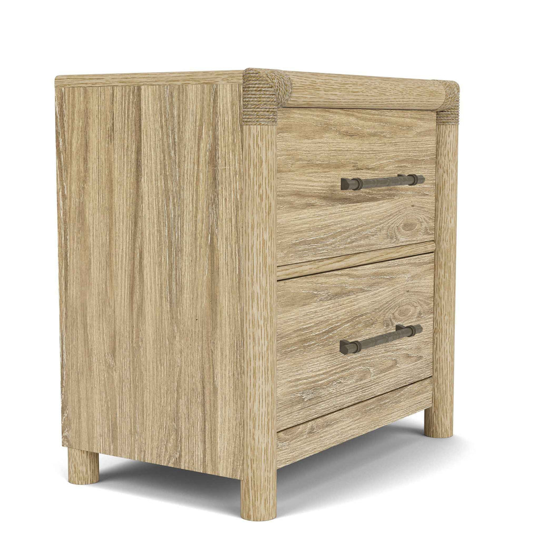 Rosalie - Two Drawer Nightstand - Hemlock