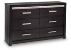 Shoralli - Six Drawer Dresser