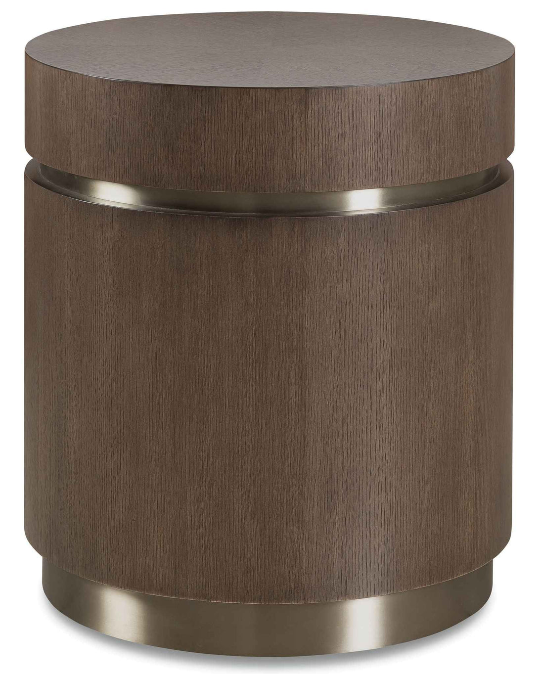 Commerce And Market - Roll With It Round End Table - Dark Brown