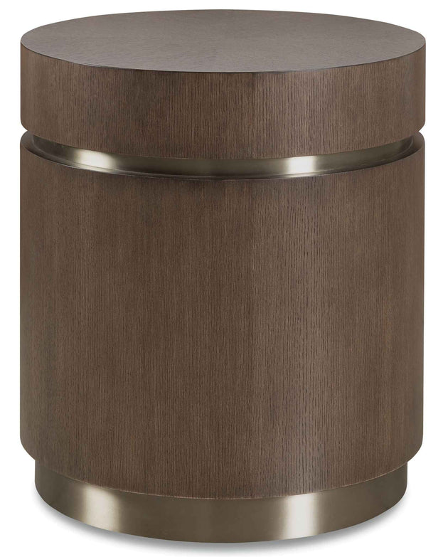 Commerce And Market - Roll With It Round End Table - Dark Brown