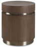 Commerce And Market - Roll With It Round End Table - Dark Brown
