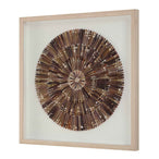 Tiger Sea Urchin - Shadow Box - Brown