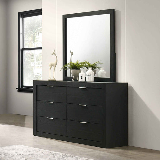 Asher - Dresser & Mirror - Smoke