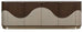 Commerce And Market - Roll With It Four-Door Credenza - Dark Brown / Gray