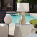 Delmani - Indoor-Outdoor Lamp - Beige