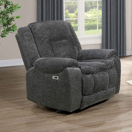 Stanwick - Glider Recliner With Power Footrest - Gray
