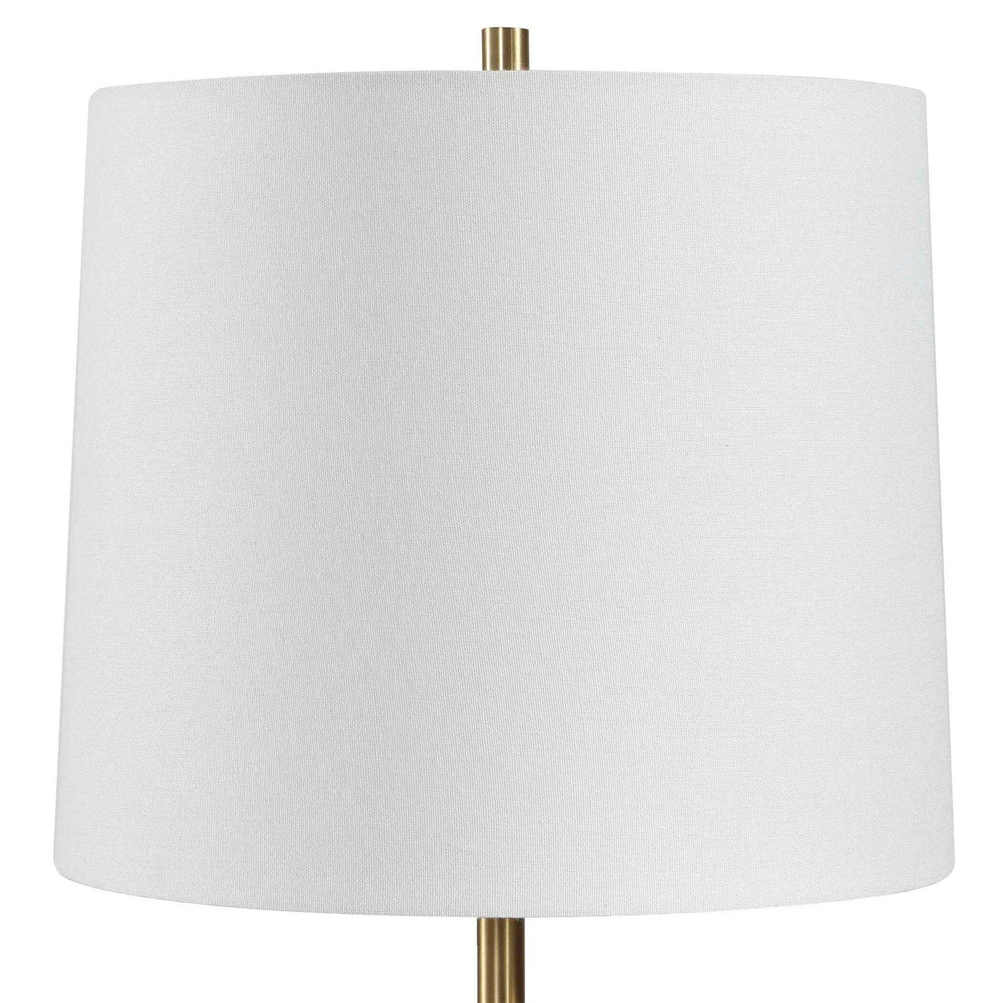 Kalo - Semi-Circular Table Lamp - Brown