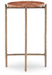 Melange - Joie De Vivre Spot Table - Red / Gold