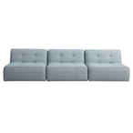 Sunseeker - 3 Piece Outdoor Sofa - Light Blue