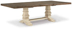 Bolanburg - Extension Dining Table - Brown / Beige
