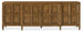 Melange - Nikos Credenza - Dark Brown
