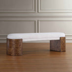 Thorian - Bench - Brown / Off-White