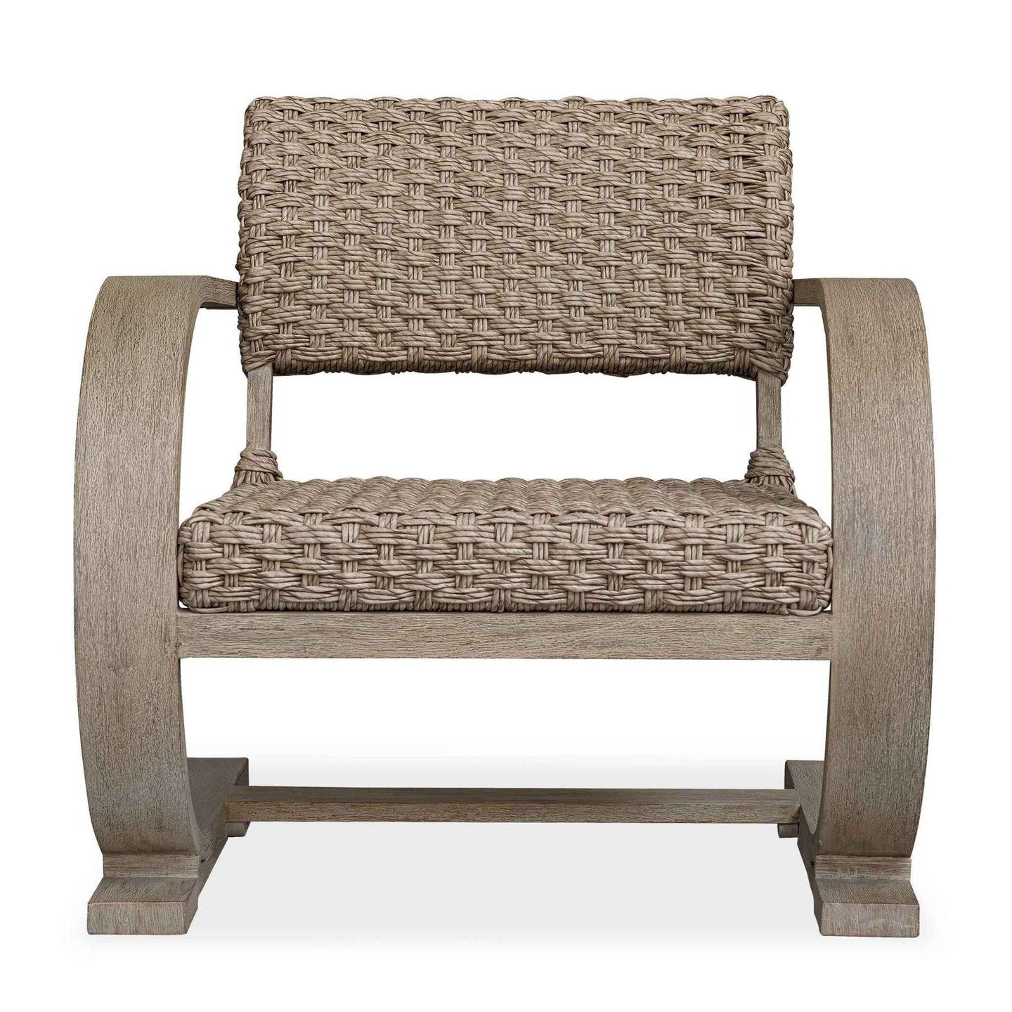 Rehema - Outdoor Wicker Lounge Chair - Gray