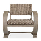 Rehema - Outdoor Wicker Lounge Chair - Gray